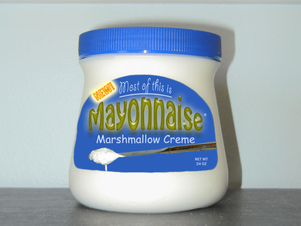 Most of This is Mayonnaise