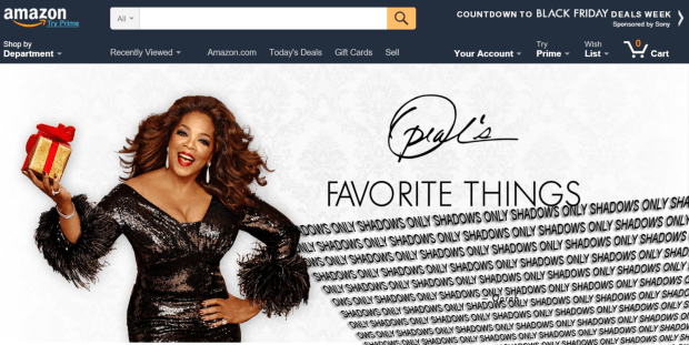 Oprah Amazon Shadows