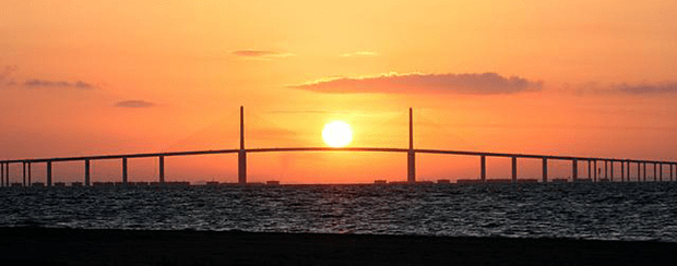 Florida Bridge Sunset