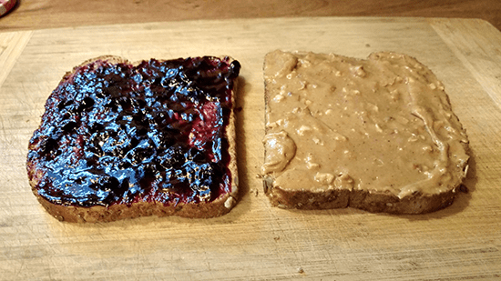 Jelly. Peanut Butter.